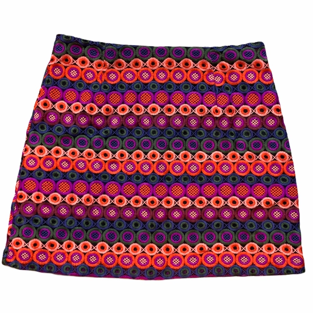 Anthropologie Hutch Ellen Mini Skirt Multicolor NWT size 14 - Picture 2 of 8